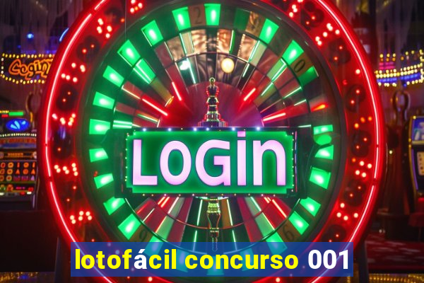 lotofácil concurso 001